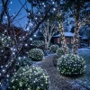 Lampki choinkowe CLUSTER TWINKLE 3000LED 28m zimny biały