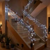 Lampki choinkowe CLUSTER TWINKLE 3000LED 28m zimny biały