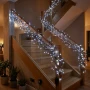 Lampki choinkowe CLUSTER TWINKLE 3000LED 28m zimny biały