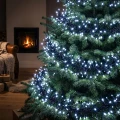 Lampki choinkowe CLUSTER TWINKLE 1512LED 14m zimny biały