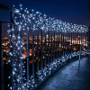Lampki choinkowe CLUSTER TWINKLE 1512LED 14m zimny biały
