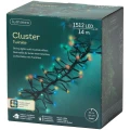 Lampki choinkowe CLUSTER TWINKLE 1512LED 14m wielokolorowe