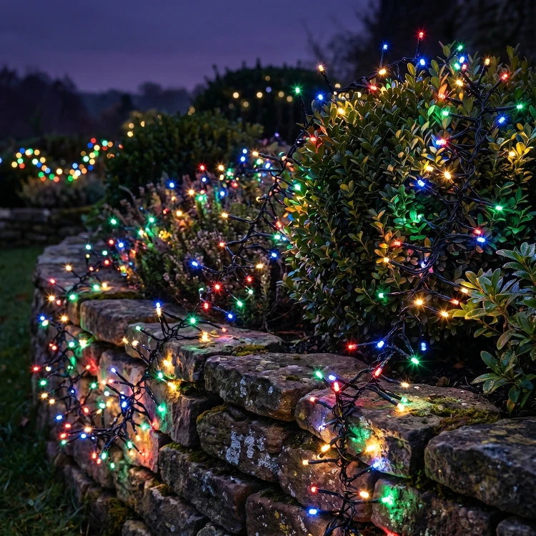 Lampki choinkowe CLUSTER TWINKLE 1512LED 14m wielokolorowe