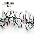 Lampki choinkowe CLUSTER TWINKLE 1512LED 14m wielokolorowe