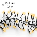 Lampki choinkowe CLUSTER TWINKLE 1512LED 14m klasyczny ciepły