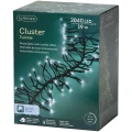 Lampki choinkowe CLUSTER TWINKLE 2040LED 19m zimny biały