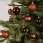 Czerwone bombki choinkowe 4-6 cm kpl. 30 szt. (id: 5536)