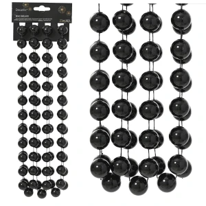 Girlanda choinkowa czarne 2,7m 2cm KAEMINGK 001839