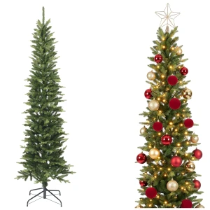 Choinka sztuczna PE/PVC jodła smukła 300 cm zielona KAEMINGK 689758