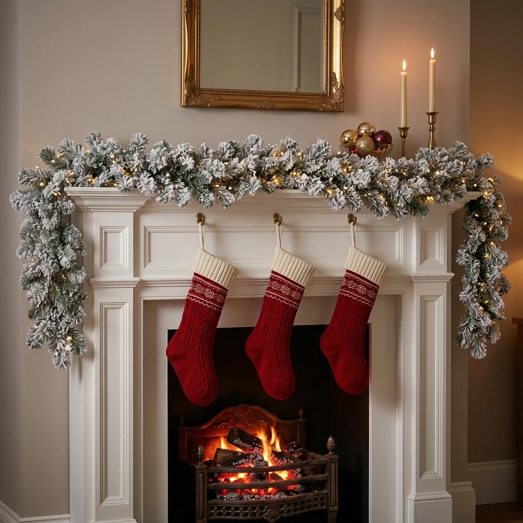 Girlanda ośnieżona z sosny cesarskiej 270 cm KAEMINGK 680469