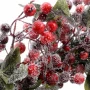 Wianek z szyszkami i jagodami 60cm ośnieżony KAEMINGK 685141
