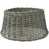 Osłona wiklinowa pod choinkę 43x22cm szara KAEMINGK 685286