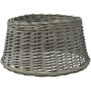 Osłona wiklinowa pod choinkę 43x22cm szara KAEMINGK 685286