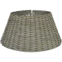 Osłona drewniana pod choinkę 70x28cm szara KAEMINGK 685311
