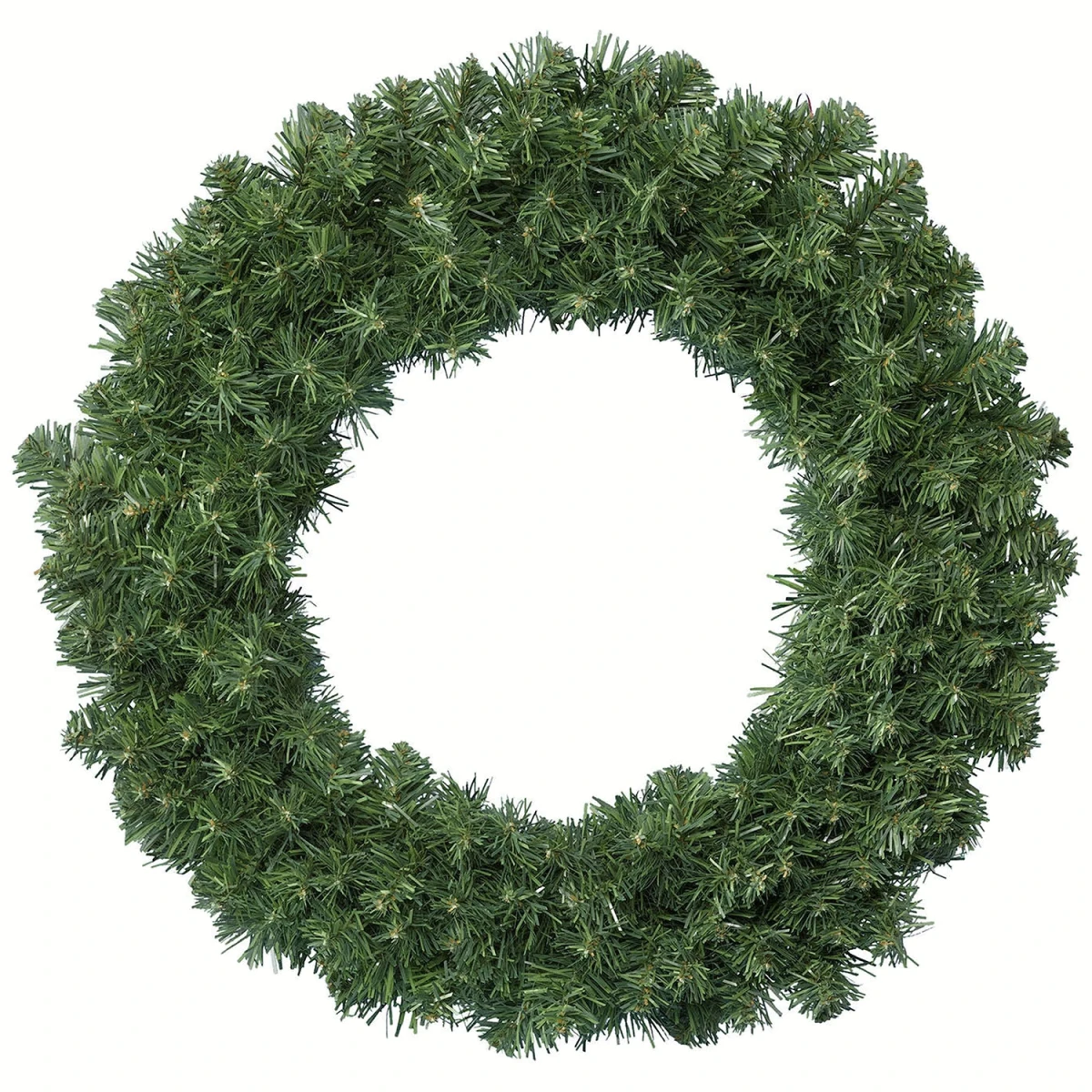 Wianek Dekoracyjny Imperial PVC 50 cm Zielony KAEMINGK 680452