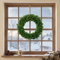 Zielony Wianek Dekoracyjny Imperial 60 cm KAEMINGK 680453