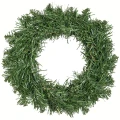 Wianek Świąteczny Imperial PVC 35 cm Zielony KAEMINGK 680454