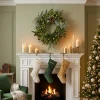Wianek Świąteczny z Jagodami i Szyszkami 40 cm Zielony KAEMINGK 681466
