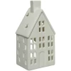 Ceramiczny domek lampion biały 16 cm do wnętrz KAEMINGK 521249-2