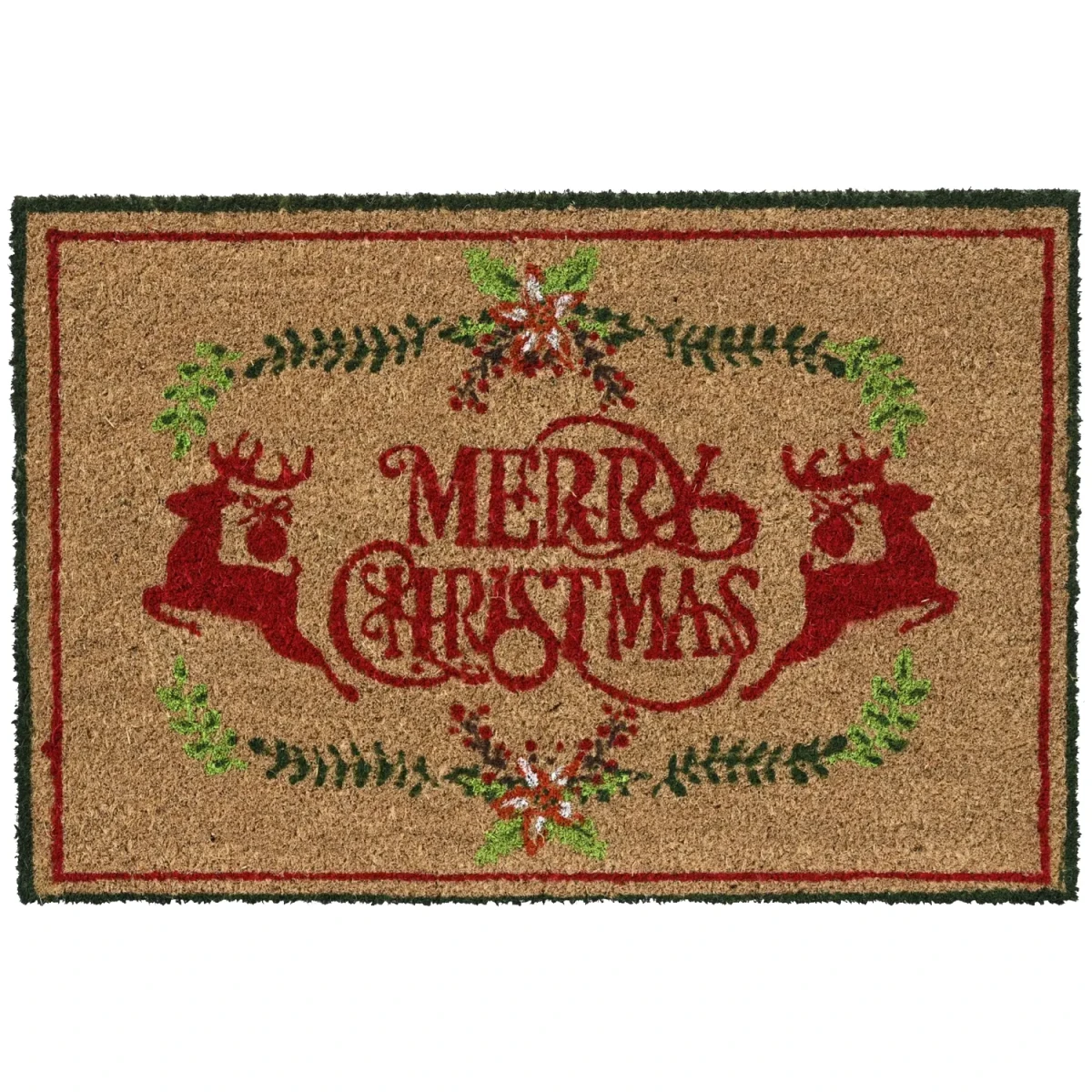 Wycieraczka kokosowa Merry Christmas 60x40 cm KAEMINGK 558633-