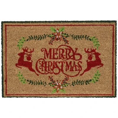 Wycieraczka kokosowa Merry Christmas 60x40 cm KAEMINGK 558633-