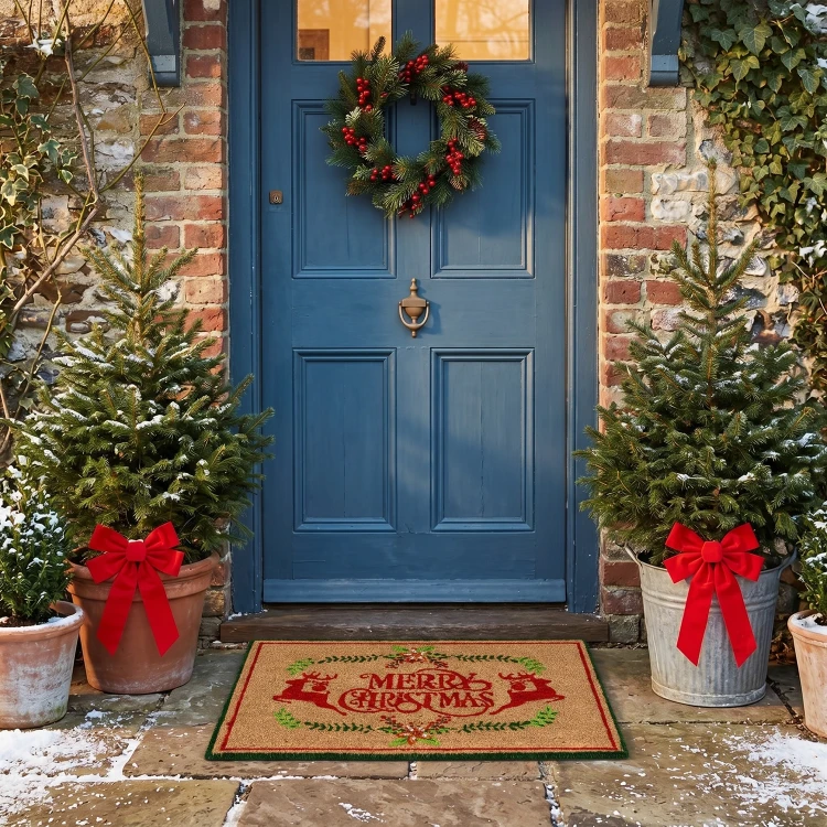 Wycieraczka kokosowa Merry Christmas 60x40 cm KAEMINGK 558633-