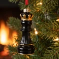 Szklane bombki szachowe zestaw 5 szt. 6,5 cm KAEMINGK 124136