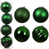 Bombki plastikowe 14 cm żywy zielony zestaw 4 szt. KAEMINGK 023195