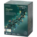 Lampki choinkowe Cluster 2040 LED 19 m IP44 wielokolorowe KAEMINGK 49477