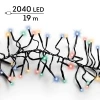 Lampki choinkowe Cluster 2040 LED 19 m IP44 wielokolorowe KAEMINGK 49477