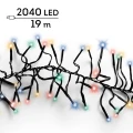 Lampki choinkowe Cluster 2040 LED 19 m IP44 wielokolorowe KAEMINGK 49477