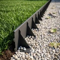 Obrzeże stalowe ocynkowane 100 mm 1m antracytowe GardenBord Pro GP11050