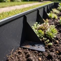Obrzeże stalowe ocynkowane 100 mm 1m antracytowe GardenBord Pro GP11050