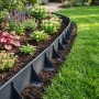 Obrzeże stalowe ocynkowane 100 mm 1m antracytowe GardenBord Pro GP11050