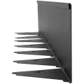 Obrzeże stalowe ocynkowane 100 mm 1m antracytowe GardenBord Pro GP11050