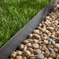 Obrzeże stalowe ocynkowane 100 mm 1m antracytowe GardenBord Pro GP1105