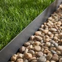 Obrzeże stalowe ocynkowane 100 mm 1m antracytowe GardenBord Pro GP1105