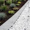 Obrzeże ogrodowe stalowe 100 cm srebrne GARDENBORD PRO GP11049