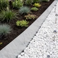 Obrzeże ogrodowe stalowe 100 cm srebrne GARDENBORD PRO GP11049