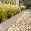 Obrzeże ogrodowe stalowe 100 cm srebrne GARDENBORD PRO GP11049