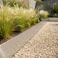 Obrzeże ogrodowe stalowe 100 cm srebrne GARDENBORD PRO GP11049