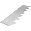 Obrzeże ogrodowe stalowe 100 cm srebrne GARDENBORD PRO GP11049