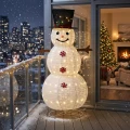 Bałwan świetlny LED LED 1,5 m 100 LED ciepły biały IP44 LED8394