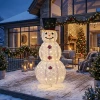 Bałwan świetlny LED LED 1,5 m 100 LED ciepły biały IP44 LED8394