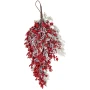 Stroik świąteczny na ścianę z czerwonymi owocami 65 cm ART-POL A180623