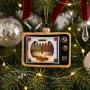 Bombka szklana RETRO telewizor 10 cm ART-POL A174340