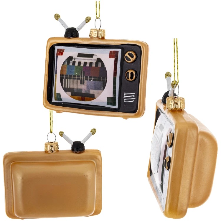 Bombka szklana RETRO telewizor 10 cm ART-POL A174340