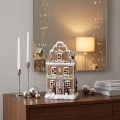 Domek piernikowy LED 20 cm brązowy ART-POL A172650