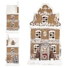 Domek piernikowy LED 20 cm brązowy ART-POL A172650