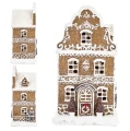 Domek piernikowy LED 20 cm brązowy ART-POL A172650